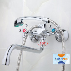 Змішувач для ванни Frap F2208-2 латунь