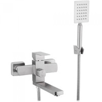 Змішувач для ванни Frap F32802 нержавіюча сталь