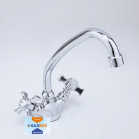 Змішувач для кухні Frap H24 F4124 латунний