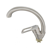 Змішувач для кухні Wezer YUB4-R181-SATIN нержавейка