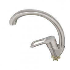 Змішувач для кухні Wezer YUB4-R181-SATIN нержавейка