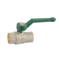 Кран кульовий 3/4 Wezer ВВ нікельований ручка