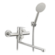 Змішувач для ванни Frap F2248 нержавіюча сталь