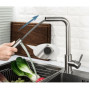 Змішувач для кухні Frap F60899 з висувним виливом