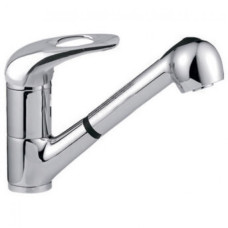 Змішувач для кухні Frap F6002-B з висувним виливом