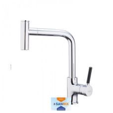 Змішувач для кухні з висувним виливом Frap H44 F6044