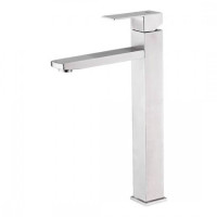 Змішувач для умивальника Frap F10802-2 нержавіюча сталь