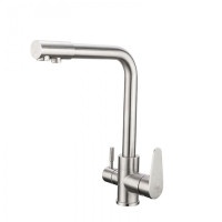 Змішувач для кухні на дві води Frap F4348