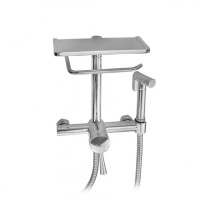 Гігієнічний душ Frap F7515 з полицею і паперотримач