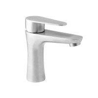 Змішувач для умивальника Wezer INX1B-04 нержавейка