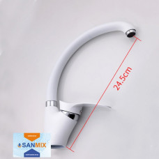 Змішувач для кухні Frap F4101-12 білий