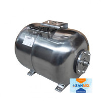 Гідроакумулятор нержавіюча сталь 100 л Forwater горизонтальний