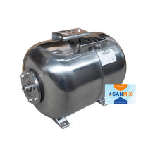 Гидроаккумулятор нержавейка 80 л Forwater горизонтальный