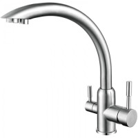 Змішувач для кухні на дві води Frap F43899