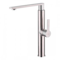 Змішувач для умивальника Frap F10899-1 нержавейка