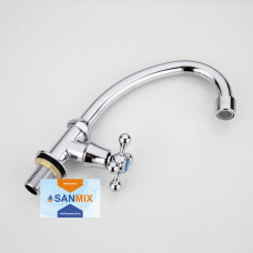 Монокран кран на одну воду для кухні Frap F4108