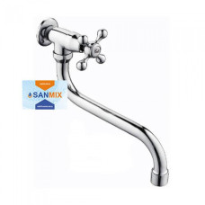 Монокран кран на одну воду настінний Frap F4808