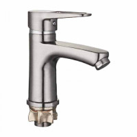 Змішувач для умивальника Wezer PUD1-045-SATIN