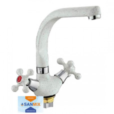 Змішувач для кухні Frap F5408-8 білий