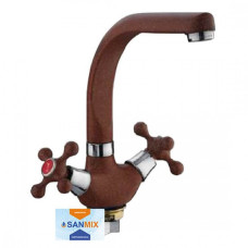 Змішувач для кухні Frap F5408-22 темно-коричневий