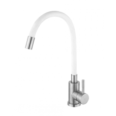 Змішувач для кухні Wezer EKO4X-01W з гнучким зливом