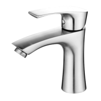 Змішувач для умивальника Wezer INX1B-07