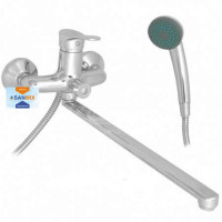 Змішувач для ванни Frap H14 F2214-B з довгим виливом