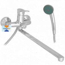 Змішувач для ванни Frap H14 F2214-B з довгим виливом