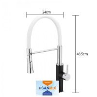 Змішувач для кухні Frap F4452-7 з гнучким зливом