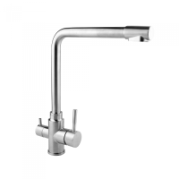 Змішувач для кухні Wezer EKO4C-01F на дві води