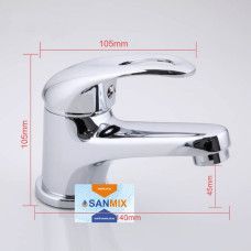 Змішувач для умивальника Frap F1003 латунний