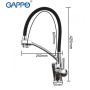 Змішувач для кухні з виходом для питної води GAPPO G4398-11