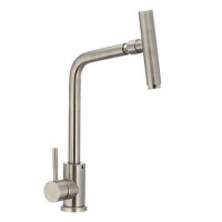 Змішувач для кухні Wezer EKO4E-01 нержавейка