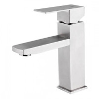 Змішувач для умивальника Frap F10802 нержавіюча сталь