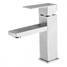 Змішувач для умивальника Frap F10802 нержавіюча сталь