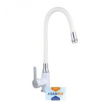 Змішувач для кухні Frap H41 F4041 з гнучким зливом